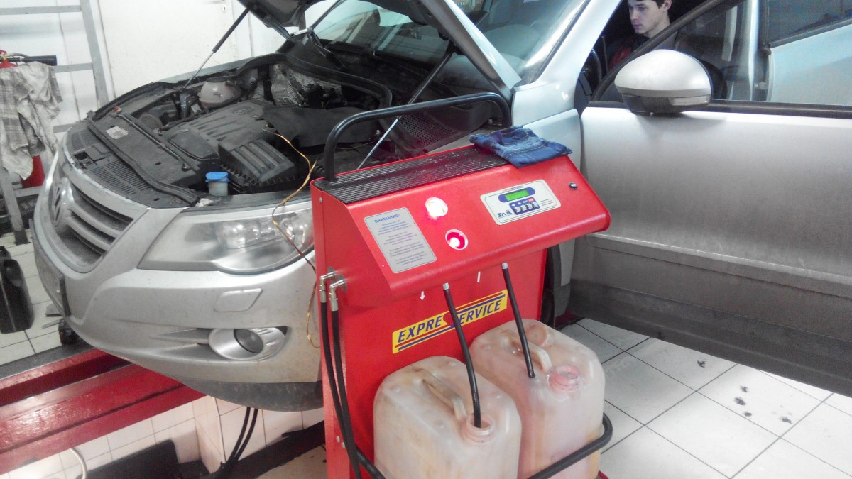 Замена АКПП и замена масла в Toyota Camry